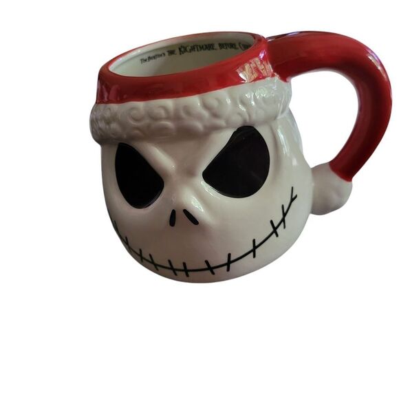 Jack Skellington Christmas Mug - Picture 2 of 6